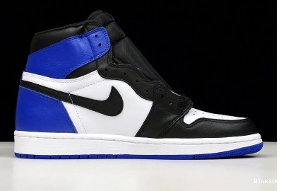 MENS BLACK ROYAL-WHITE 716371-040 RETRO “FRAGMENT” SPORT AIR 1 JORDAN 1202